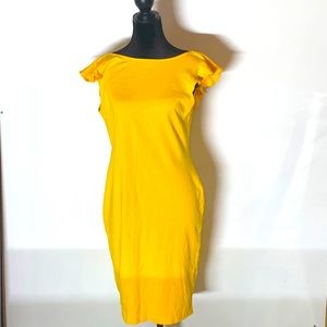 yellow mini dress fashion nova